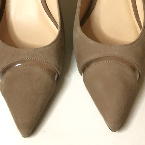 STUART WEITZMAN Suede with transparent detail pumps - Picture 7 of 14